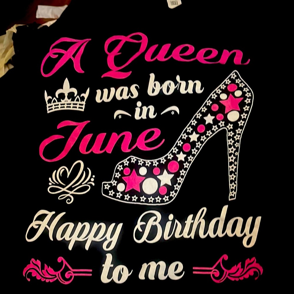 Happy Birthday June Tee shirt